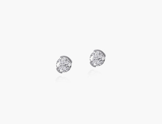 Eternal Round Diamond Earrings