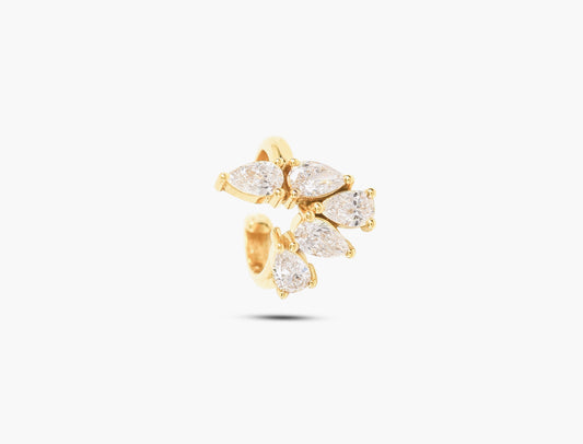 Wild Diamond Ear Cuff