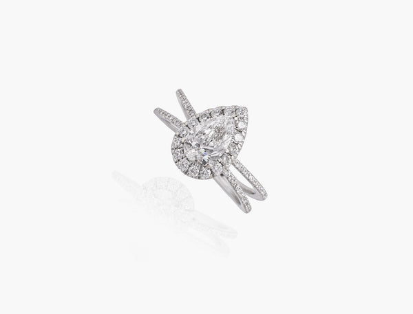 Forever Pear Diamond Ring