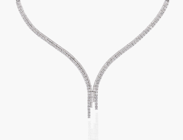 Lariat Diamond Necklace