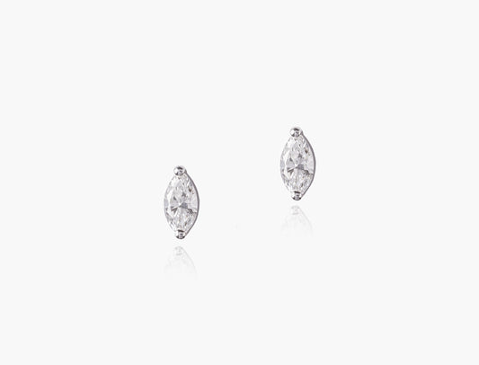 Marquise Diamond Stud Earrings
